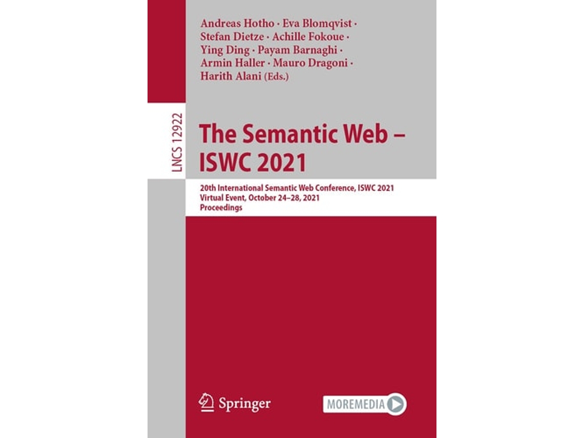 Livro The Semantic Web – Iswc 2021 De Andreas Hotho, Eva Blomqvist Et Al. (inglês)