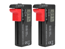 Primerox testador Digital de Capacidade e Tensão de Bateria Ferramenta de Teste para Baterias 1.5v 9v