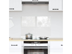 Vidaxl Painel De Cozinha Transparente 70 X 50 Cm Vidro Temperado