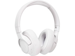 Auscultadores JBL Tune 710 Bluetooth (Over Ear - Microfone - Branco)