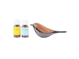 Difusor de aromaterapia para carro Baok, pequeno pássaro, decoração para painel, ambientador para carro e casa.