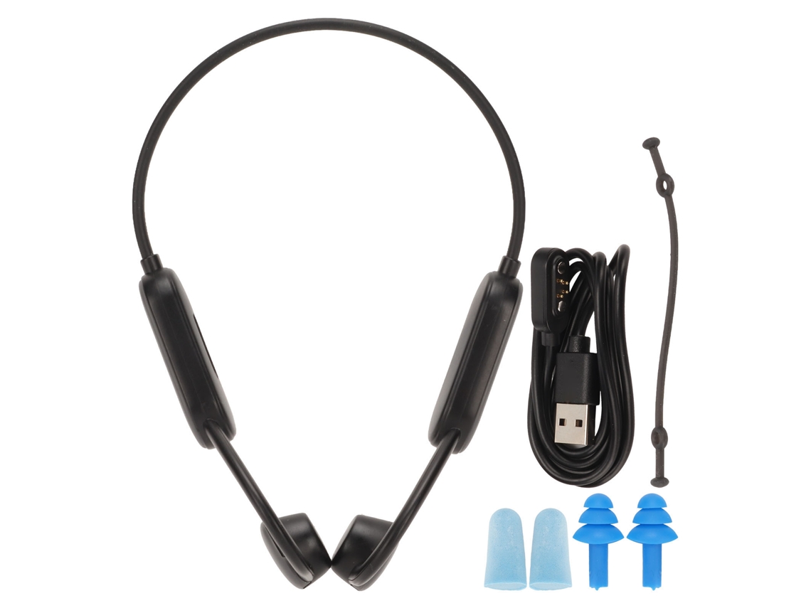 Fones de condução óssea EOOCOO (IPX8, memória 8g)