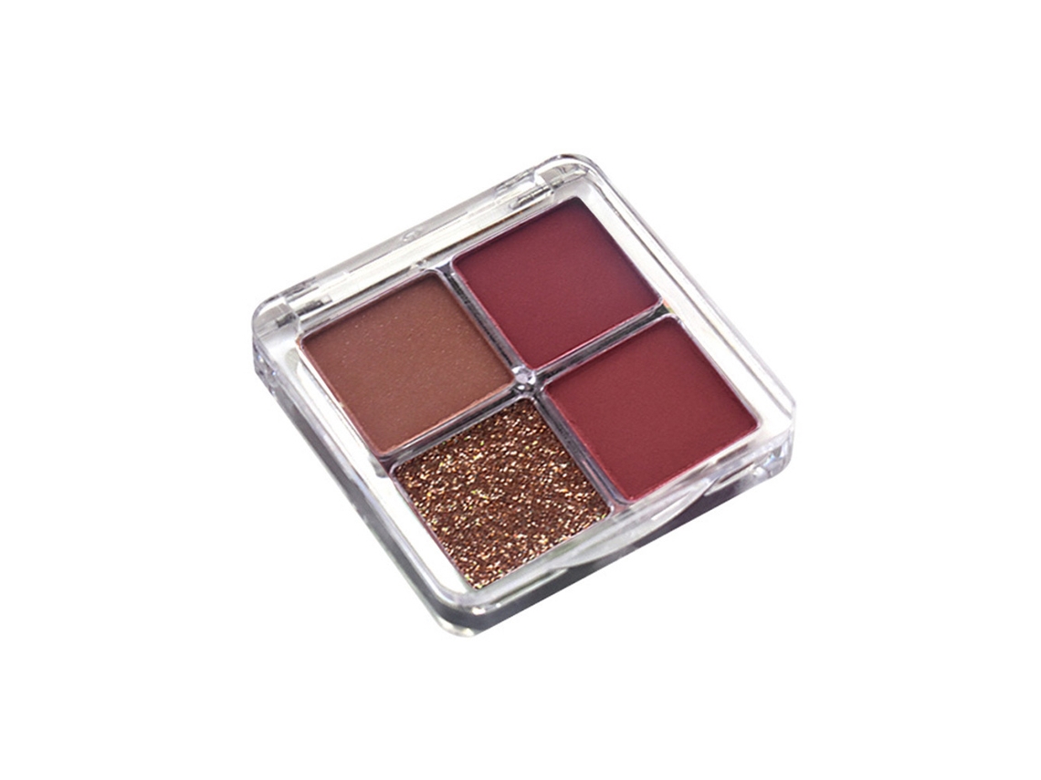 Paleta De Sombras Holográfica Brilhante Para Olhos