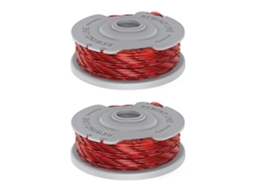 Compatível com Flymo Contour Xt/contour 500xt, Fly047 510747890, Kit com 2 Carretéis de Fio para Aparador de Grama AQUAFORGE