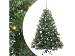 Decoração Sazonal Vidaxl Verde Plástico (150 Cm)