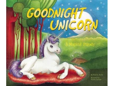 Livro goodnight unicorn de karla oceanak (inglês)