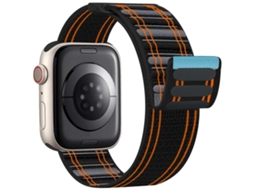Bracelete Apple Watch Nylon Trançado com Fecho Velcro XIAOMOYU