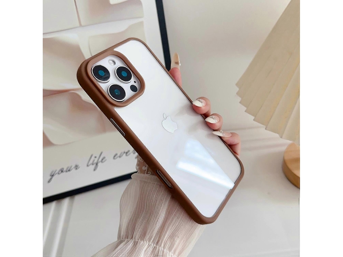 Lurelia Capa Tpu Com Cordão Para Iphone 16 Pro, Transparente