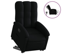 Electric Stand Up Recliner Chair, Electric Stand Up Recliner Chairs Vidaxl Preto Tecido