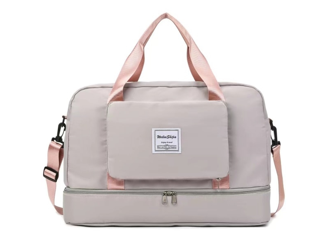 Mala Bullet The Cotton Barrel 45x25 cm, preta, pacote com 2, AQUAFORGE