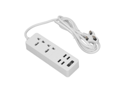 Laxiscreed Extensão De Corrente Com Usb, 2500w, Ficha Múltipla E Funcionalidades Versáteis