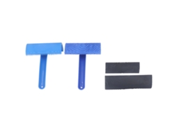 Kit de ferramentas para pintar e decorar paredes com textura de madeira