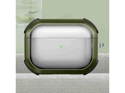 Capa Protetora Transparente Thunder Armor Para Fones De Ouvido Sem Fio Airpods Pro 2