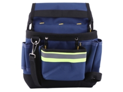 Bolsa de cintura para eletricista, porta-ferramentas, organizador prático com cinto.