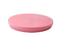 Tornillo Giratorio Para Pasteles De Plástico (rosa)