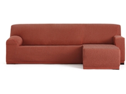 Capa de Chaise Longue Direita para Braço Curto EYSA Premium Troya (310 x 170 x 110 cm - Poliéster - Laranja)