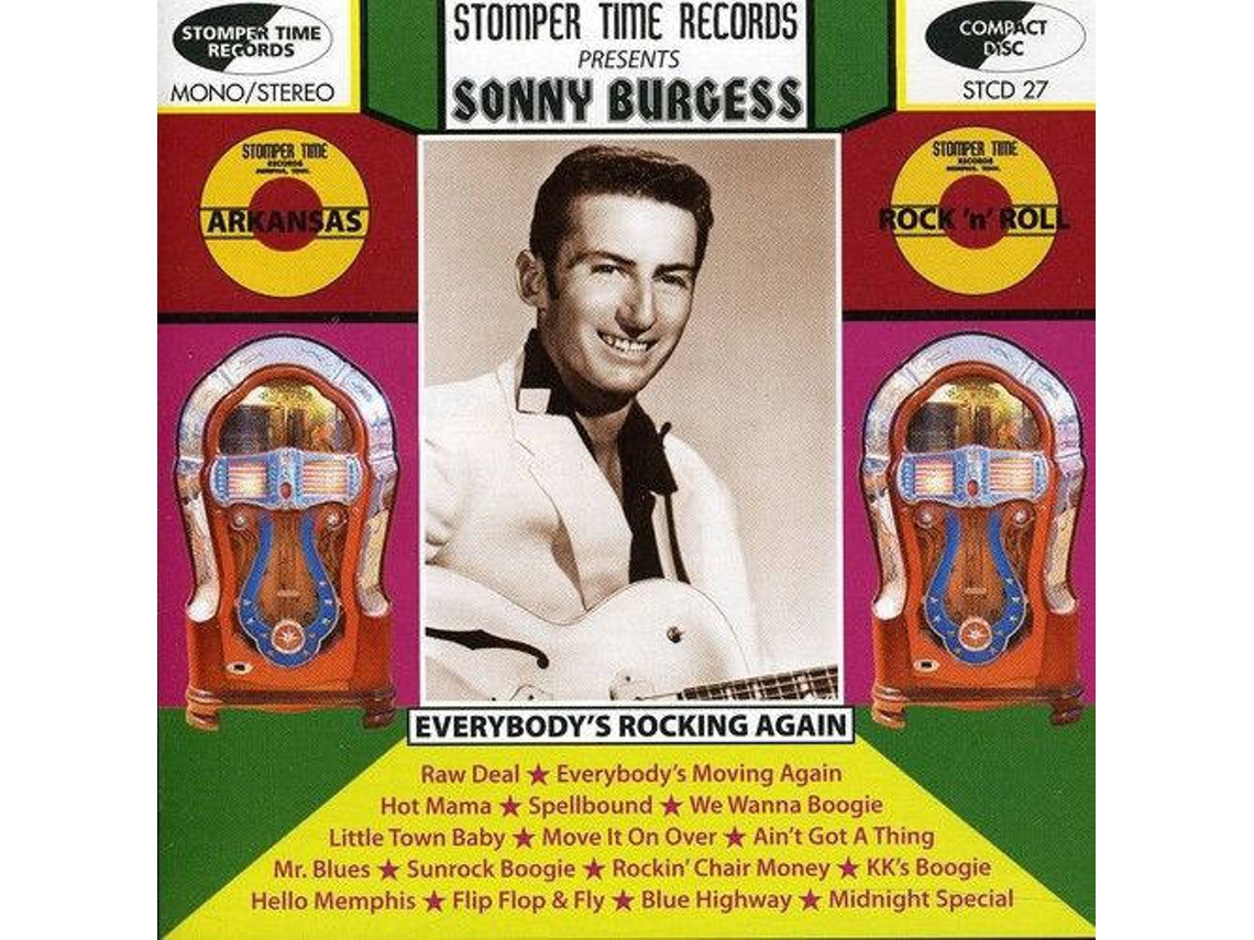 CD Sonny Burgess - Everybody, Anyone (1CDs)
