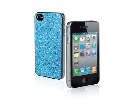 Bolsa Cristal SBS iPhone4/4S STAR Azul — Bolsa / Azul