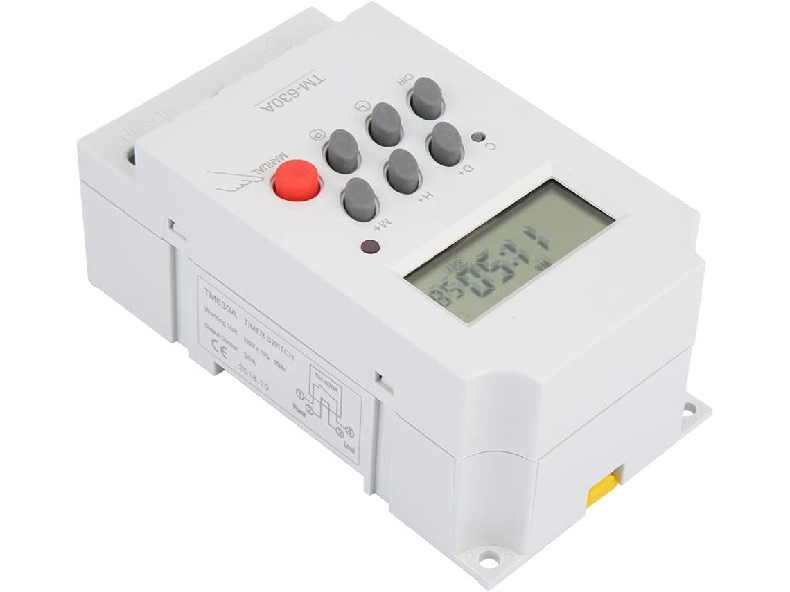 Mini Interruptor Temporizador Digital Lcd Diyeeni 7 Dias