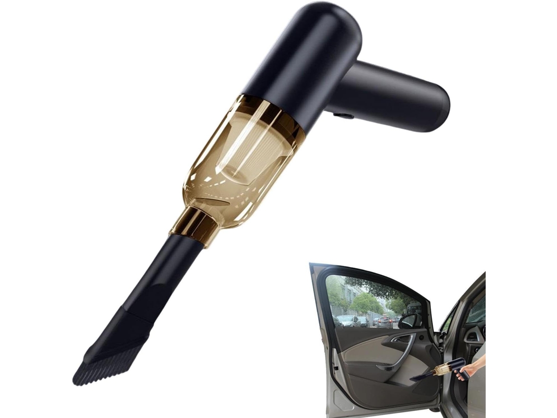 Aspirador De Pó Portátil Genérico Para Carro, Limpador De Para Brisa Recarregável Computador