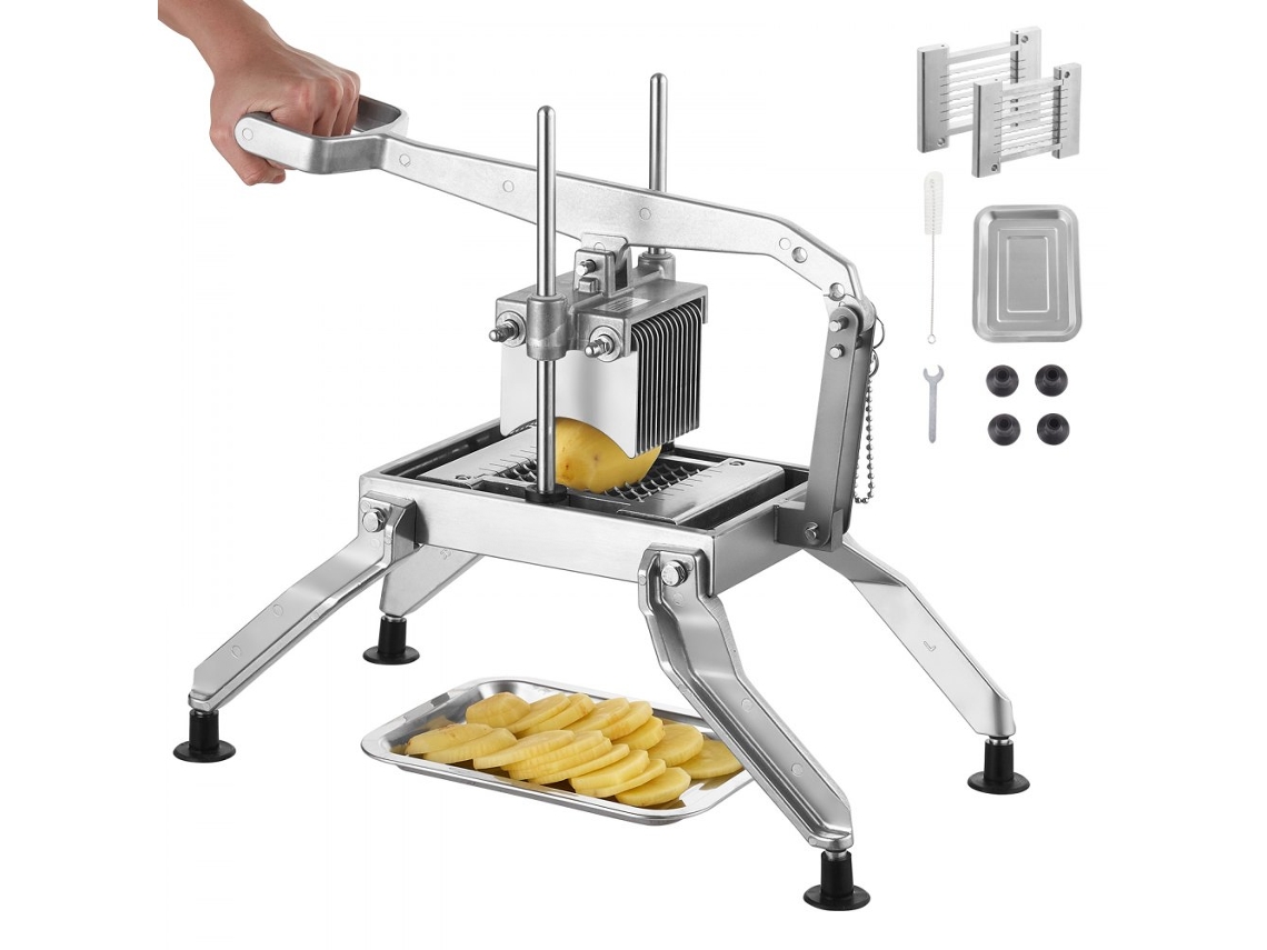 Cortador Profissional De Legumes E Frutas Com Lâminas De Aço Tekmaquinas