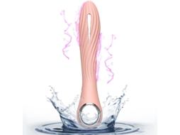 Vibrador Feminino Ponto G da Brinquedo Sexual com 12 Vibrações Potentes e 7 Modos de Pulso de Choque Forte, Rosa Cuich