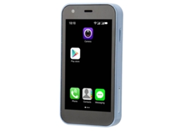 Smartphone Soyes Xs15 Mini 3g 3 Polegadas Wifi 2gb 16gb Vidro 3d Slim Câmera Hd Dual Sim Smartphone Azul