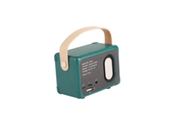 Caixa de Som Mali Bluetooth Retro Portátil com Subwoofer | S/MARCA