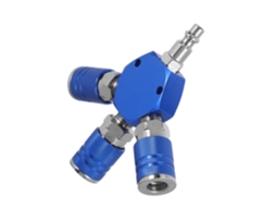 Topbathy Conexão para Mangueira de Ar Stobaza, Divisor Pneumático Engate Rápido, Acoplador Industrial Plano