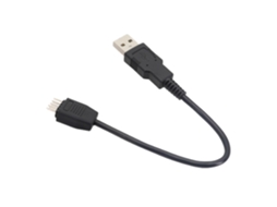 Cabo De Dados Usb Macho Para Placa-mãe, Usb De 9 Pinos, Cabo Extensor De 20 Cm.