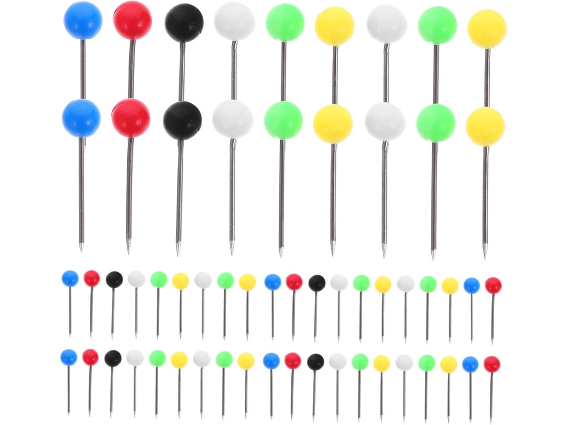 Conjunto De 5000 Tachinhas Redondas Para Mapas Cores Sortidas
