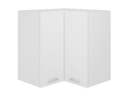 Vidaxl Armário De Canto Parede “lyon” 57x57x60 Cm Branco Branco