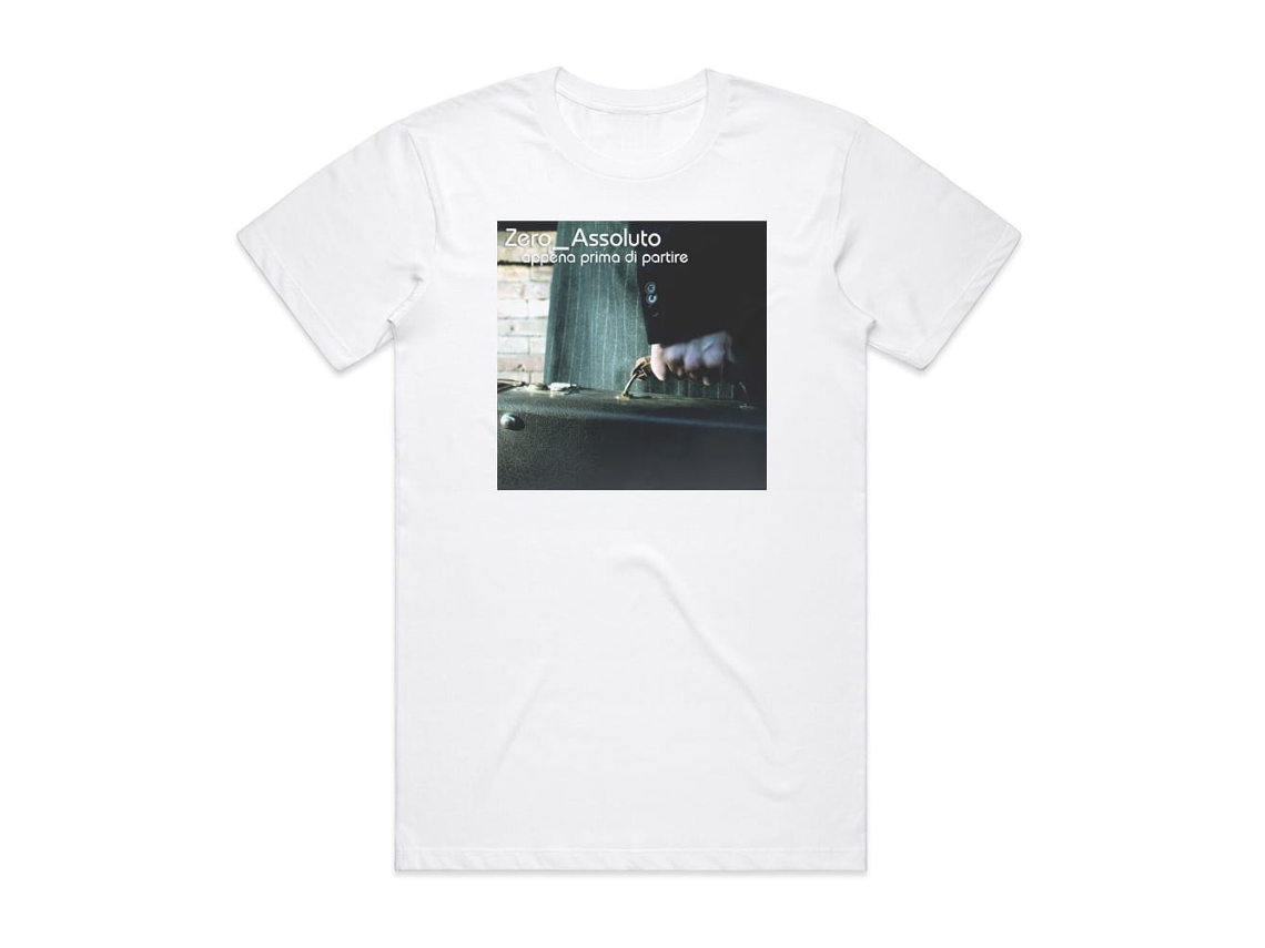 Zero Assoluto Appena Prima Di Partire Album Cover T-shirt White Rockinstonesize-s
