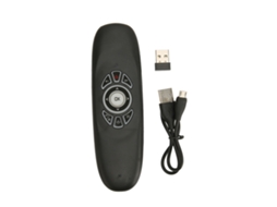 Aetheria controle Remoto Aéreo 2.4g Sem Fio com Mouse Sensor Inercial e Teclado Qwerty Full Colorido Backlit Plug And Play