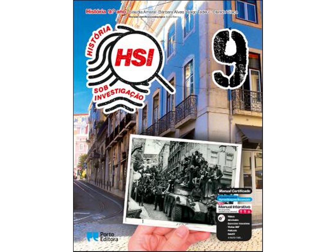 Hsi: História Sob Investigação - 9.º Ano Manual 2026