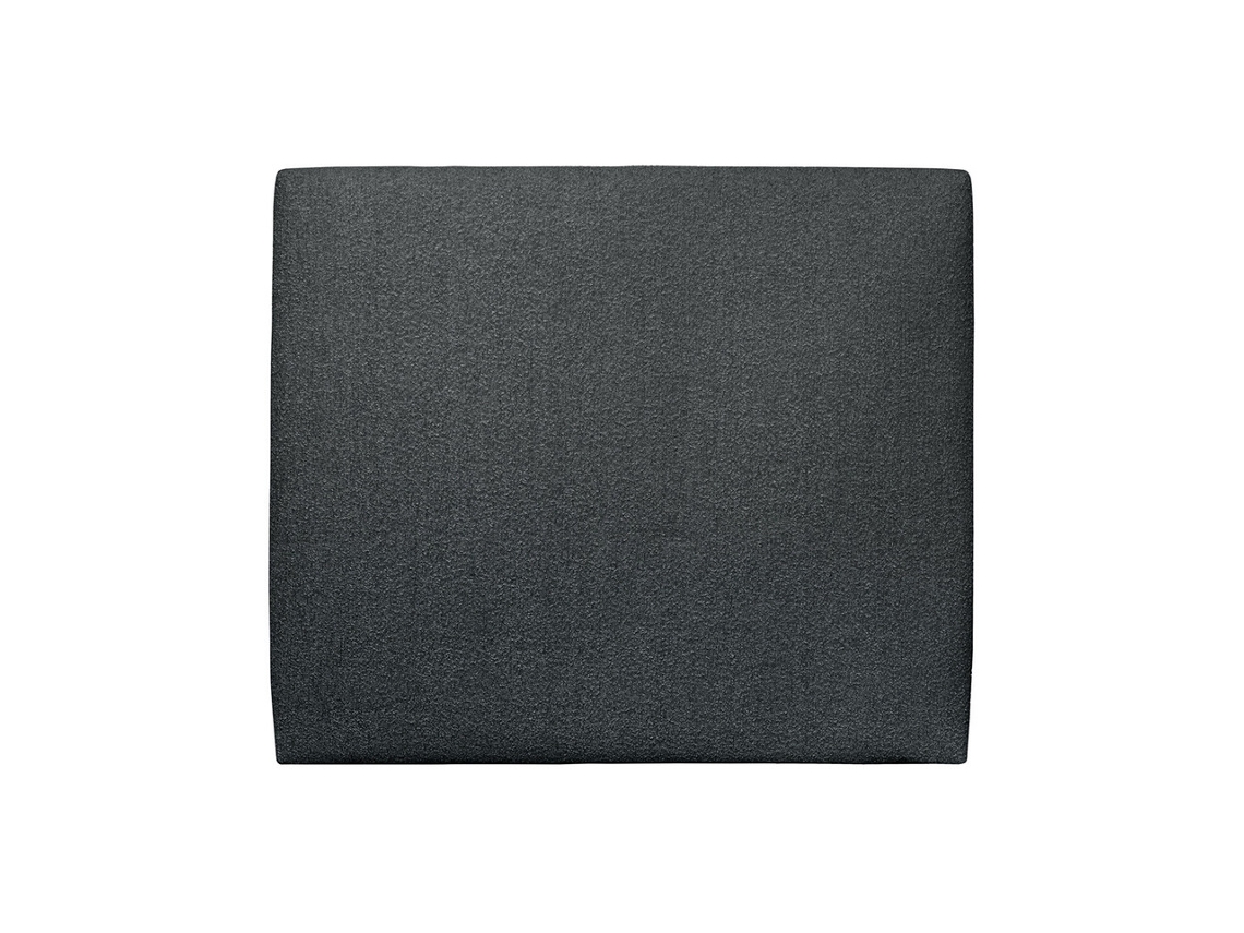 Cabeceira De Cama Lisa Ascot  Black  120 X 190 Cm Altura 120 Cm Indream