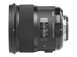 Objetiva SIGMA 24MM/1.4DG (A) HSM   (Encaixe: Nikon F - Abertura: f/16 - f/1.4)