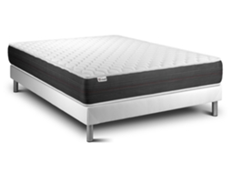Conjunto Vital Spring 135 X 200 Cm Somier Kit Branco