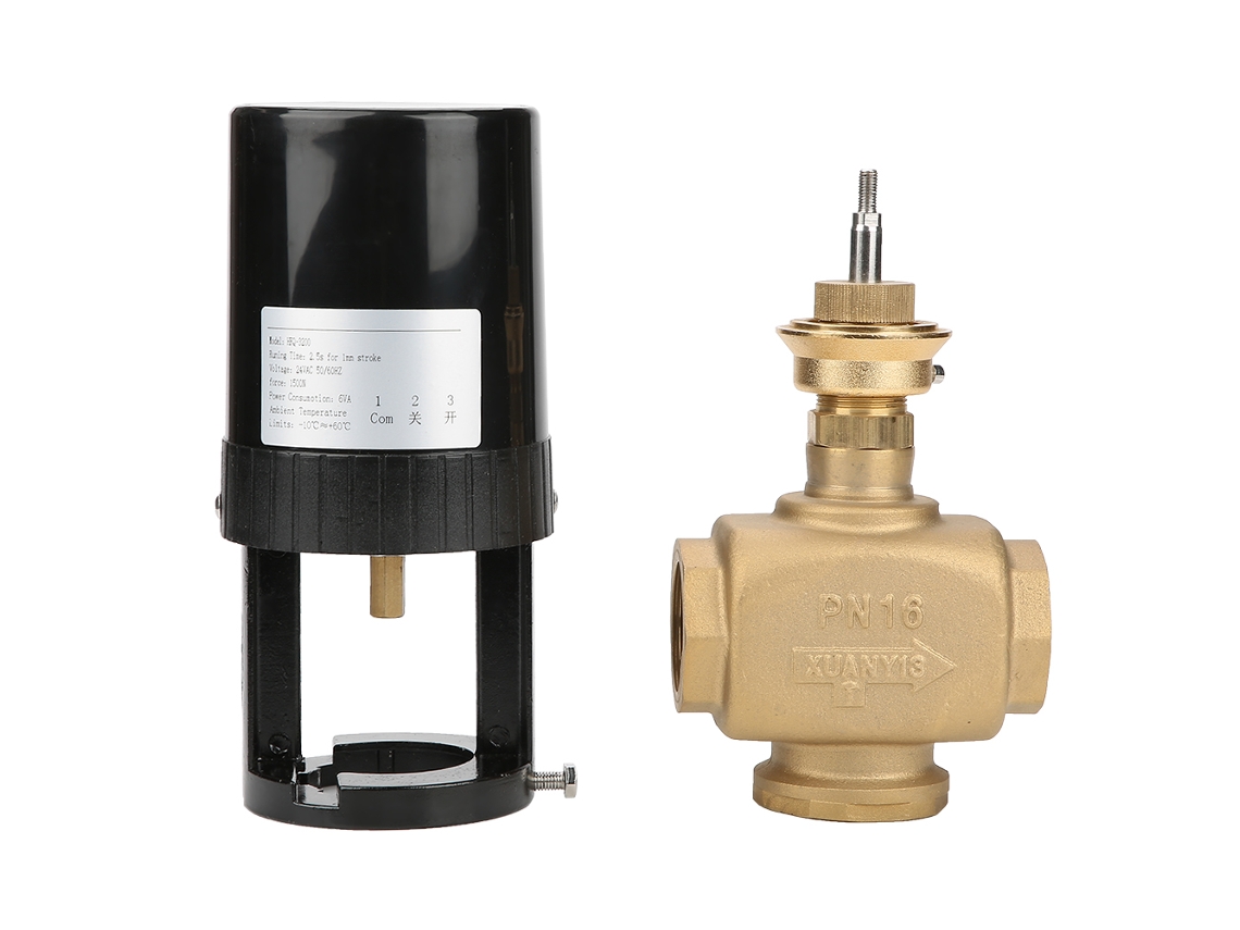 Válvula De Controle Eléctrica Bidireccional Dn32 Laxiscreed Para Ar Condicionado Central