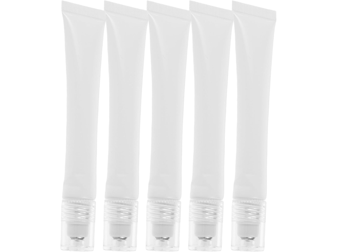 unidades de 20ml de creme para contorno dos olhos em bisnaga recarregável com aplicador roll-on.
