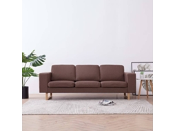 Sofa, Sofas Vidaxl Marrom Tecido (n/a)