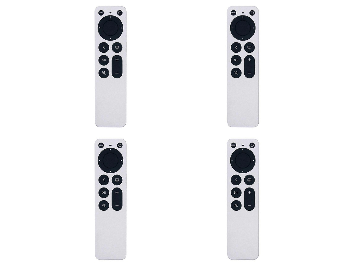 Controle Remoto Universal 4x Para Apple Tv 4k: Alta Compatibilidade, Longo Alcance E Design Ergonômico._glo