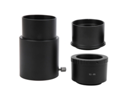 Astronomical Telescope 2in 60mm Eyepiece Extension Tube And For T2 fx Adapter Ring Set LAXISCREED
