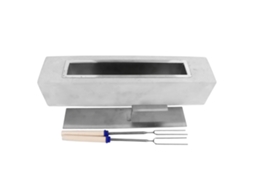 Fogo De Mesa Portátil (decoração E Assador Com Palitos)