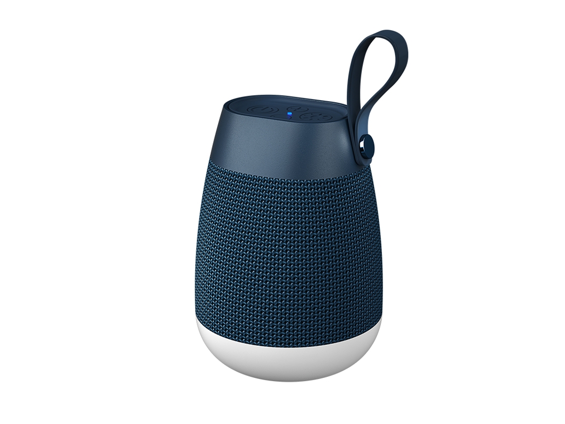(azul) Mini Alto-falante Portátil Rgb Ebs-702