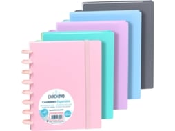 Caderno INGENIOX Azul (A5 - Pautado - 100 Folhas)