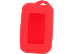 Capa de silicone vermelha para chave de carro E90 E91 E61