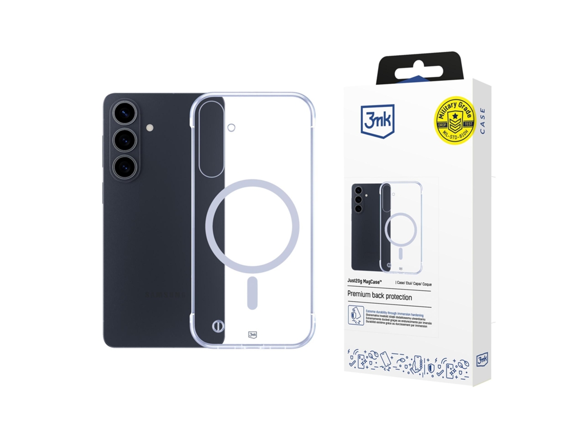 Capa Protetora 3mk Para Samsung Galaxy S26 3mk Just20g Magcase High