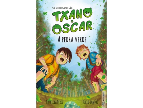 Livro A Pedra Verde de Julio Santos García (Galego)