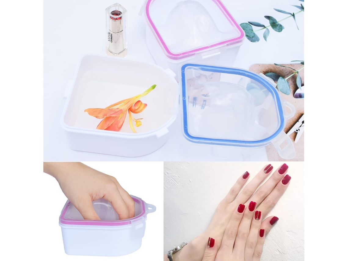 HYMNORA Conjunto De 2 Tigelas Para Remoção De Unhas De Gel